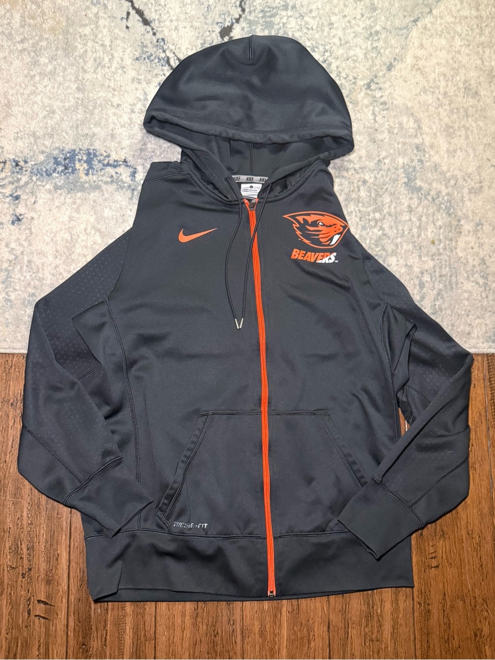 Nike Oregon State Beavers Therma-FIT Full Zip Hoodie – Size Large